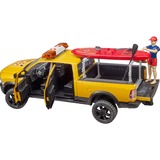bruder 02506, Automóvil de construcción amarillo/Negro