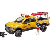 bruder RAM 2500 Power Wagon Life Guard, Automóvil de construcción amarillo/Negro