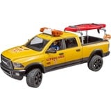 bruder RAM 2500 Power Wagon Life Guard, Automóvil de construcción amarillo/Negro