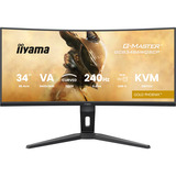 iiyama  G-Master GCB3486WQSCP-B1 GOLD PHOENIX, Monitor de gaming negro
