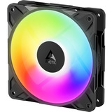 ARCTIC P12 Pro Reverse A-RGB, Ventilador negro