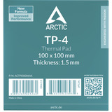 ARCTIC TP-4 100x100mm | 1.5mm, Almohadillas térmicas gris