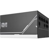 ASUS Prime AP-750G unidad de fuente de alimentación 750 W 20+4 pin ATX ATX Negro, Blanco, Fuente de alimentación de PC blanco/Negro, 750 W, 100 - 240 V, Activo, 110 W, 744 W, 110 W