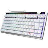 ASUS ROG Falchion Ace 75 HE, Teclado para gaming blanco, Alámbrico, USB, Magnetic-mechanical key switch, QWERTZ, LED RGB, Blanco