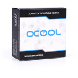 Alphacool Eiszapfen 8mm adaptador G1/4 macho a G1/4 hembra, Conexión plateado