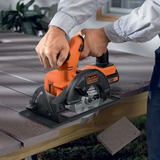 BLACK+DECKER BDCCS18N, Sierra circular naranja/Negro, sin bateria, sin cargador