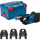 Bosch Herramienta de prensado a batería GPT 18V-19 Professional solo, 18Volt, Kit SV, Máquina de la prensa azul
