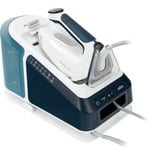 Braun CareStyle 7 Pro IS 7282 BL 2700 W 2 L EloxalPlus soleplate Azul, Estación de planchado a vapor azul, 2700 W, 600 g/min, EloxalPlus soleplate, 2 L, 180 g/min, Azul
