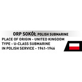 COBI ORP Sokół Polish Submarine, Juegos de construcción 