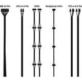 Cooler Master MWE BRONZE 650 V3 230V, Fuente de alimentación de PC negro