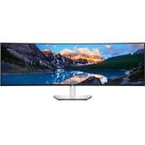 Dell UltraSharp U4924DW pantalla para PC 124,5 cm (49") 5120 x 1440 Pixeles 5K Ultra HD LCD Negro, Plata, Monitor LED plateado/Negro, 124,5 cm (49"), 5120 x 1440 Pixeles, 5K Ultra HD, LCD, 14 ms, Negro, Plata