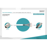 Digitus DK-1743-VH-305-MF-W, Cable blanco