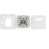 Digitus DN-9010/8-2, Caja de conexiones blanco