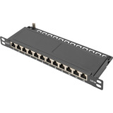 Digitus DN-91612S-SL-EA, Patch Panel negro