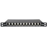 Digitus DN-91612S-SL-EA, Patch Panel negro