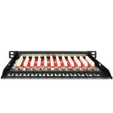 Digitus DN-91612S-SL-EA, Patch Panel negro
