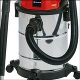 EINHELL TH-VC 1820 S 20 L Aspiradora de tambor Seca y húmeda 1250 W Bolsa para el polvo, Aspiradora en húmedo y en seco rojo/Plateado, 1250 W, Aspiradora de tambor, Seca y húmeda, Bolsa para el polvo, 20 L, 80 dB