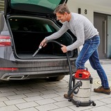 EINHELL TH-VC 1820 S 20 L Aspiradora de tambor Seca y húmeda 1250 W Bolsa para el polvo, Aspiradora en húmedo y en seco rojo/Plateado, 1250 W, Aspiradora de tambor, Seca y húmeda, Bolsa para el polvo, 20 L, 80 dB