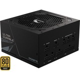 GIGABYTE UD1000GM PG5 unidad de fuente de alimentación 1000 W 20+4 pin ATX ATX Negro, Fuente de alimentación de PC negro, 1000 W, 100 - 240 V, 50 - 60 Hz, 6.5 - 15 A, Activo, 16 ms