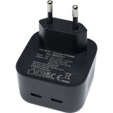 Inter-Tech 88882227, Cargador negro