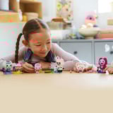 LEGO Los amigos gatos de Gabby de Gabby's Dollhouse hechos con piezas LEGO, Juegos de construcción 