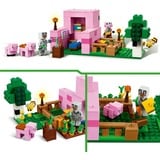 LEGO Minecraft La Casa-Cerdo Bebé, Juegos de construcción Juego de construcción, 7 año(s), Plástico, 238 pieza(s), 405 g
