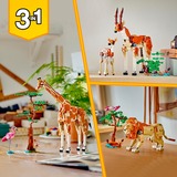 LEGO Safari de Animales Salvajes, Juegos de construcción Juego de construcción, 9 año(s), Plástico, 780 pieza(s), 1 kg