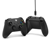 Microsoft Xbox Wireless Controller + USB-C-Kabel, Gamepad negro