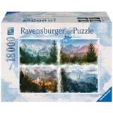 RAV Puzzle Märchenschloss in 4 Jahresz.| 16137 18000 pieza(s)