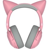 Razer Kraken Kitty V2 BT, Auriculares para gaming rosa neón