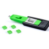 SMARTKEEPER ESSENTIAL Cerradura para puerto Mini USB-B (UL04) + Llave de bloqueo Mini (U04), Cerradura insertable 