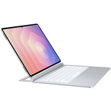 Samsung Teclado Pro, Funda protectora plateado, QWERTZ, Alemán, Touchpad, Samsung, Galaxy Tab S11 Ultra, Plata
