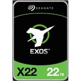 Seagate ST22000NM001E disco duro interno 22 TB 7200 RPM 512 MB 3.5" SATA, Unidad de disco duro 22 TB, 7200 RPM, 512 MB, 3.5", SATA