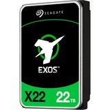 Seagate ST22000NM001E disco duro interno 22 TB 7200 RPM 512 MB 3.5" SATA, Unidad de disco duro 22 TB, 7200 RPM, 512 MB, 3.5", SATA
