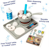 Spin Master - WATER WOW! Set de Juego de Cocina: Juego de Comida de Juguete que Cambia de Color, 19 Piezas - 6074892 - Manualidades Niños - Regalo Niño 3 años + - Accesorios Cocinita Infantil 19 Piezas - 6074892 - Manualidades Niños - Regalo Niño 3 años + - Accesorios Cocinita Infantil, 3 año(s)