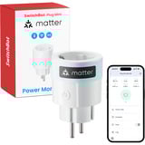 SwitchBot Plug Mini, Toma de corriente con interruptor blanco