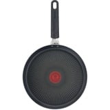 Tefal Resist Intense D52210 Sartén para crepes Alrededor, Pan Alrededor, Sartén para crepes, Negro, Rojo, Titanio, 175 °C, Aluminio