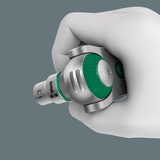 Wera 8100 SC 4 Juego de carraca Zyklop Speed, en pulgadas, 1/2", Kit de herramientas negro/Verde