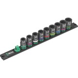 Wera Barra magnética para dados C Impaktor 1 Juego de dados para llave de vaso 1/2", Llave de tubo negro/Verde