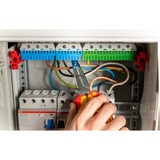 Wiha Alicates de punta plana Professional electric, Pinza rojo/Amarillo