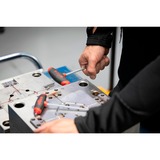 Wiha Juego de llaves hexagonales, con mango transversal ComfortGrip, Destornillador negro/Rojo