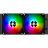 Xilence LiQuRizer LQ240RGB Procesador Sistema de refrigeración líquida todo en uno 1 pieza(s), Refrigeración por agua negro, Sistema de refrigeración líquida todo en uno, 70 cfm