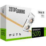 ZOTAC GeForce RTX 5070 Twin Edge OC Edición Blanca, Tarjeta gráfica 
