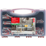 fischer Meister-Box XL Sala de estar, Pasador gris claro/Rojo