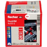 fischer Taco para cavidades DuoHM 4x55 S PZ, Pasador 