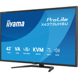 iiyama ProLite X4373UHSU-B2, Monitor LED negro (mate)