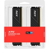 ADATA GAMMIX D35 módulo de memoria 16 GB 2 x 8 GB DDR4, Memoria RAM negro, 16 GB, 2 x 8 GB, DDR4, 3200 MHz, 288-pin DIMM