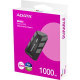 ADATA SD820-1000G-CGY, Unidad de estado sólido negro/Gris