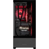 ALTERNATE ALT-THUNDER-AMD-001, Gaming-PC negro/Transparente