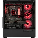 ALTERNATE Custom PC Series • Red Thunder Elements Gaming-PC negro/Transparente
